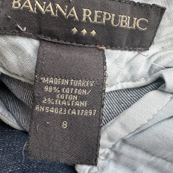 Banana Republic Vintage Blue Jeans Boot Cut Wide Leg Fall 2005 - Picture 4 of 8